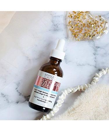 Advanced Clinicals 10% Glycolic Serum - Exfoliating Skin Treatment (1.75 fl oz) - Buy Online on GoSupps.com