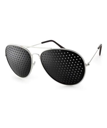 LIPIODOL pinhole glasses grid glasses eye training glasses targeted training relaxation grid glasses with foldable temples Color 1