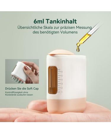 2-in-1 Electric Scalp Massage Brush & Hair Oil Applicator with Rosemary Oil | Head Massager & Hair Care | 60 ml - Buy Online on GoSupps.com