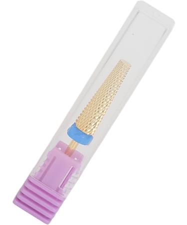 Nail Grinding Head Ultra Long Golden Cone Quick Grinding Multi-function Manicure Drill for Salon (133#-M) - Buy Online on GoSupps.com