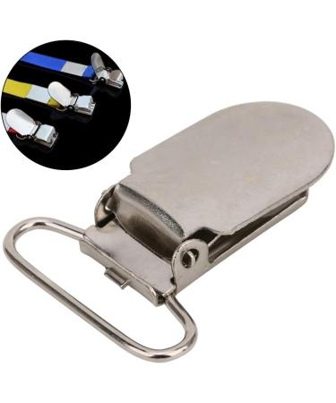 20-Pack Metal Pacifier Clips & Suspender Holders | Baby Bib Clips for Crafting - Buy Online on GoSupps.com