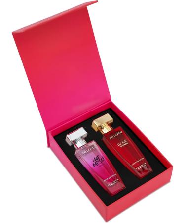 Bloom Beauty Bella Vita Luxury Hot & Classy Gift Set for Women 2 x 50Ml with Hot Mess D.I.V.A. Perfume|Floral Woody Long Lasting EDP Fragrance Scent - Buy Online on GoSupps.com
