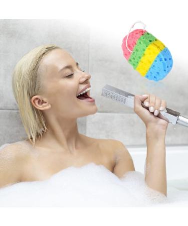 BOKIOESDE Bath Sponge Lightweight Shower Sponge High Temperature Enduring Cleaners Body Cleaning Scrub Bath Ball Washing - Buy Online on GoSupps.com