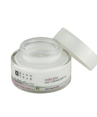 Avon Nutra Effects Ageless Day Cream SPF 20 - 50g for Dry/Mature Skin | Active Seed Complex - International Shipping Available - Buy Online on GoSupps.com