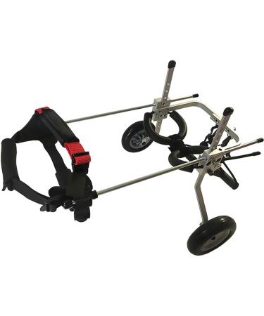 Homend Adjustable Dog Wheelchair for Disabled Hind Legs Puppy Cat/Dog/Puppy Walking Hind Legs Rehabilitation Easy Assemble Lightweight Small - Buy Online on GoSupps.com