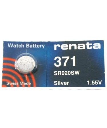 Buy Renata #371 Silver Oxide Battery - 5 Pack | Best Price & International Shipping - Buy Online on GoSupps.com