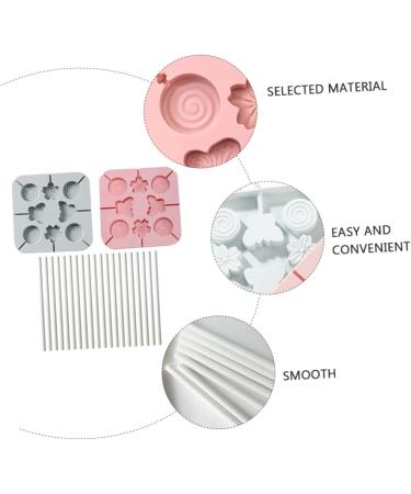 MAGICLULU 1 Set Lollipop Mold Silicone Molds Silicone Baking Molds Chocolate Baking Mold Child Square Tool - Buy Online on GoSupps.com