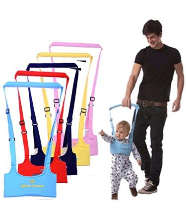 Baby Handheld Toddler Walking Wings Helper Safety Harnesses Learning To Walk Assistant Stand Up and Walking Protective Belt (Red)