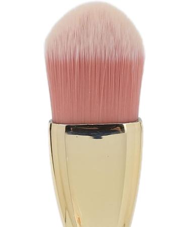 Soft Kabuki Cleaner Brush for Nail Dust & Makeup with Exquisite Handle Strong Powder Grip Soft Fiber Bristles Fine Made for Blush & Powder (Champagne Gold) - Buy Online on GoSupps.com