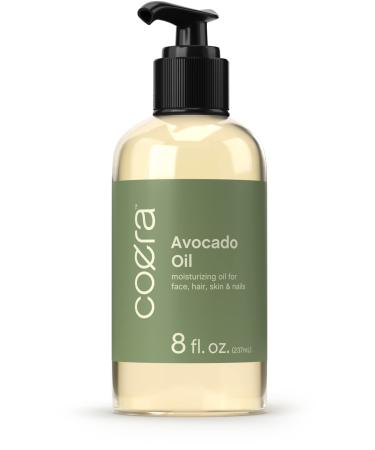 Avocado Oil | 8 fl oz | Moisturizing Oil for Face  Hair and Skin | Free of Parabens  SLS  & Fragrances 8 Fl Oz (Pack of 1)