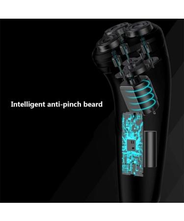 GeRRiT Electric Razor for Men - Rechargeable Wet & Dry Waterproof Shaver with Pop-up Beard Trimmer Best International Shipping - Buy Online on GoSupps.com