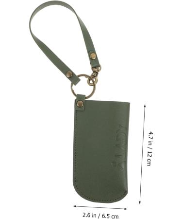 DOITOOL 1pc Spray Bottle Roller Bottle Cover Travel Hand Sanitiser Travel Bottle Covers Hand Soap Holder Cosmetic Containers Funnels Leather Key Fob Pu Bottle Cap - Buy Online on GoSupps.com