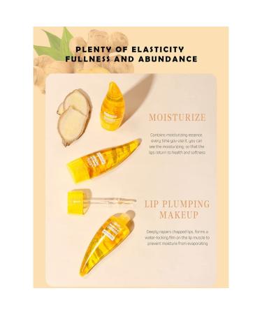 Natural Lip Plumper Serum for Hydration & Fuller Lips - Lip Enhancer Gloss 5ml - Buy Online on GoSupps.com