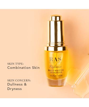 Radiance Beauty-Boosting Face Elixir | Hydrating Rosehip Oil Serum for Glowing Skin | Fast Absorbing & Non-Sticky Moisturiser - 0.51 Fl Oz | RAS Luxury Oils - Buy Online on GoSupps.com