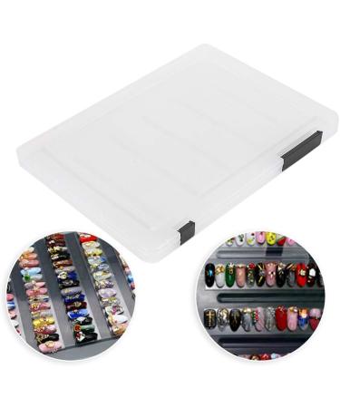 Nail Tips Showing Box Nail Art Display Box Materials Don'T Hurt Your Hands Manicure Store Beauty Salon Salon Shop for Home(black) - Buy Online on GoSupps.com