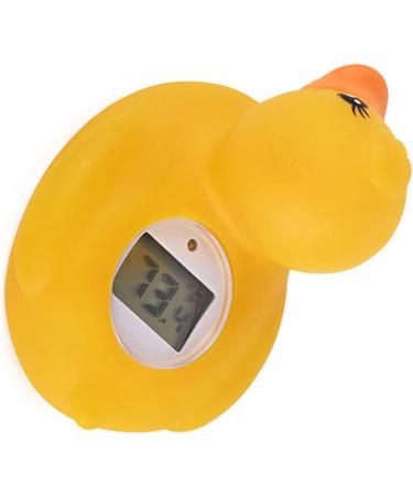 Duck Bath Thermometer - Electric Safety Duck Bath Thermometer for Baby - Yellow - Buy Online on GoSupps.com