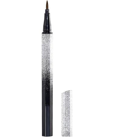 Waterproof Liquid Eyeliner | Waterproof Liquid Long-Lasting Eyeliner | Natural Eye Makeup Accessory for Daily Use Dating Night Out and Brown - Buy Online on GoSupps.com