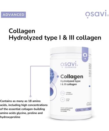 Osavi Collagen Peptides Hydrolyzed Type 1 & 3600g - Buy Online on GoSupps.com