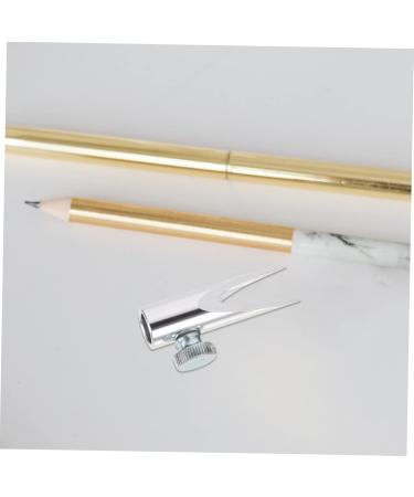 FRCOLOR Eyebrow Sharpening Tool Portable Pencil Sharpener Pencil Sharpeners Dual Sharpener for Eyeliner Pencil Eyebrow Sharpener Eyebrow Pen Metal Pencils Sharpeners Aluminum Alloy Silver 4.5x2cm - Buy Online on GoSupps.com