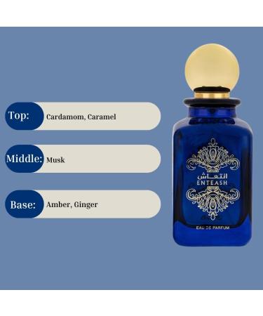 RASASI Enteash Eau De Parfum For Women Spray 100ML (3.38 OZ) Arabian Perfume For Women Refreshing Soft Spicy And Musky Fragrance Long Lasting Perfume For Women Luxurious Feminine Scent - Buy Online on GoSupps.com