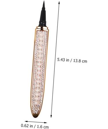 Mikinona Liquid Eye Liner 2pcs Diamond Eyeliner Elf Eyeliner Liquid Liner Pen Diamond Kits Makeup Pens Make up Cosmetics 1 count (Pack of 1) Assorted Color - Buy Online on GoSupps.com