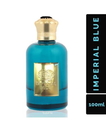 Imperial Blue Cologne for Men 3.4oz/100ml Eau de Parfum Long Lasting Fragrance for Men - Buy Online on GoSupps.com