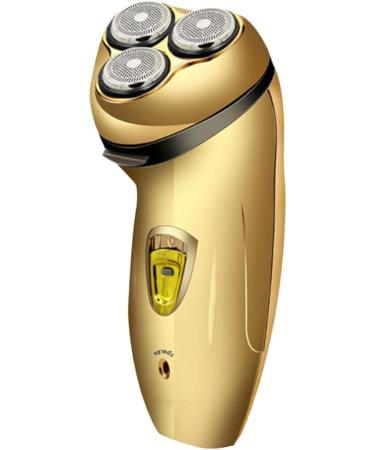 FRCOLOR Rechargeable Fabric Shaver & Electric Trimmer - Versatile Mustache & Beard Razor for All Body Hair - 4D Gold Design - Buy Online on GoSupps.com