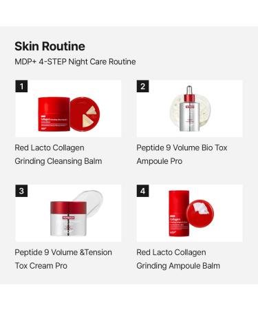 MDP+ Red Lacto Collagen Grinding Cleansing Balm | Pore Cleansing, Hydrating, 1.69 Oz/50ml, Pore Tightening, Travel Cleanser - Buy Online on GoSupps.com