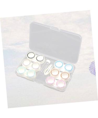 Buy SOLUSTRE 6pcs Contact Lens Case - Invisible Lens Holder & Container for Safe Storage - International Shipping Available - Buy Online on GoSupps.com