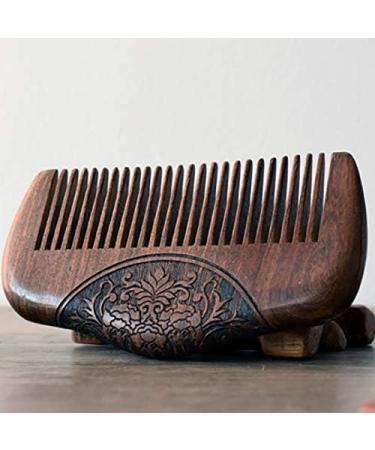 fumooa Pocket Comb Sandalwood Super Narrow Dent Wood Combs Static Lice Beard Comb Hairstyle Sandalwood Comb - Buy Online on GoSupps.com