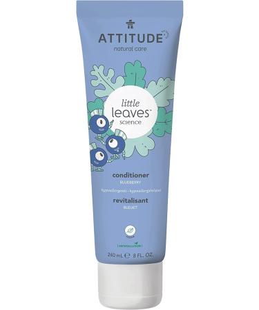 ATTITUDE Hair Conditioner for Kids  Plant- and Mineral-Based Ingredients from Natural Sources  Vegan and Cruelty-free After Shampoo Detangler  Blueberry  8 Fl Oz - Buy Online on GoSupps.com