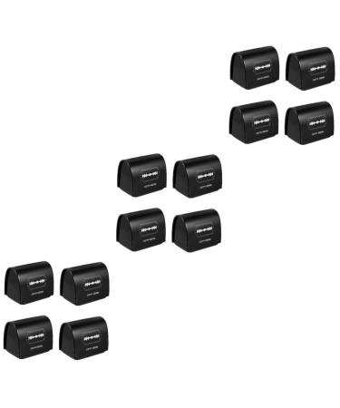 FRCOLOR 12 STK Klinge Storage Box Razor Current Square Nazor Razor when shaving Blade dispenser Fall container for waste disposal blades disposable repository razor blade man