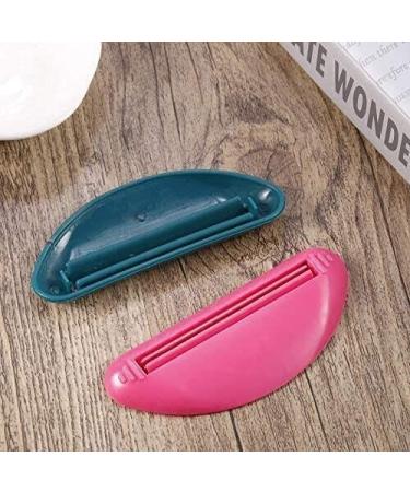 2 Pcs Toothpaste Squeezer Squeeze Tooth Paste Tube Cosmetics Cleanser Extruder Clamps Toothpaste Dispenser Toothpaste Clip - Practical and Attractive Bathroom Aids - Buy Online on GoSupps.com