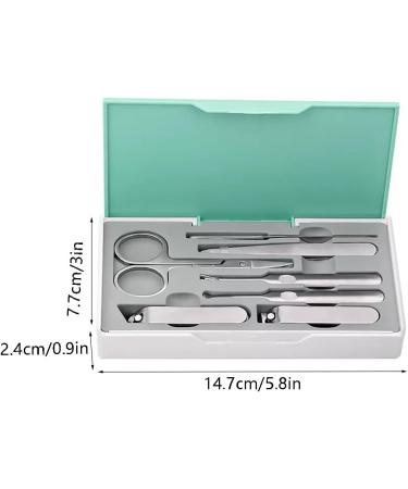 Nail Scissors Manicure Set Nail Clipper Set Made with Ear Cleaner for Men and Women Everyday use Travel or Home Perfect Gifts Toenail Clippers (Color : Blue-A) - Buy Online on GoSupps.com