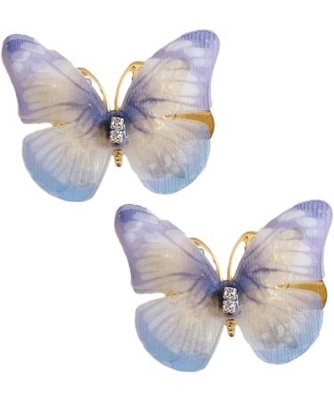 hgnxa Moving Butterfly Hair Clip Metal Hair Clamps for Thick Hair Thin Hair for Women Girls Strong Hold Hair Accessory Ying green - Buy Online on GoSupps.com