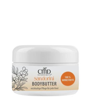 CMD Natural Cosmetics Body Butter Sandorini - Premium 100 ml Moisturizer for All Skin Types | International Shipping Available - Buy Online on GoSupps.com