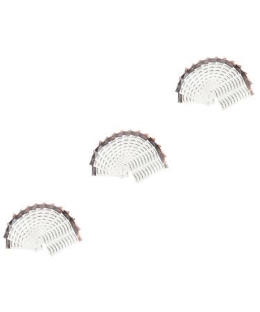 Mipcase 36 Pcs Eyebrow Stickers Waterproof Makeup Eyebrows Temporary Brow Tattoos Black Eyebrow Pretty 4d