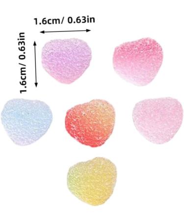 TOYANDONA 60pcs Simulation Gummies Candy Candies Models Love Accessories Resin - Buy Online on GoSupps.com