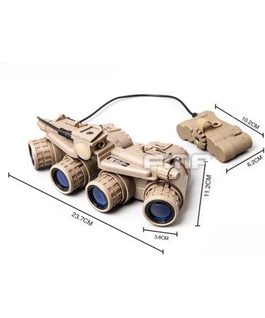 FMA Airsoft Paintball Tactical Dummy GPNVG18 Night Vision Goggles Set - Buy Online on GoSupps.com