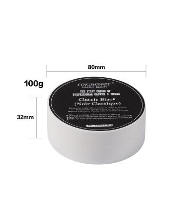 COKOHAPPY Black Skeleton Face Paint Cream - Halloween Party Cosplay SFX Makeup - 100g - Buy Online on GoSupps.com
