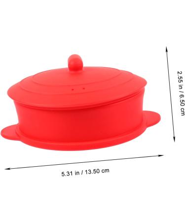 Fomiyes 2-St High-Temperature Silicone Pot Wax Warmer Accessories | Mini Heating Round Pot for Beauty Tools | Anti-Drop Household Wax Shell & Gel Pot - Buy Online on GoSupps.com