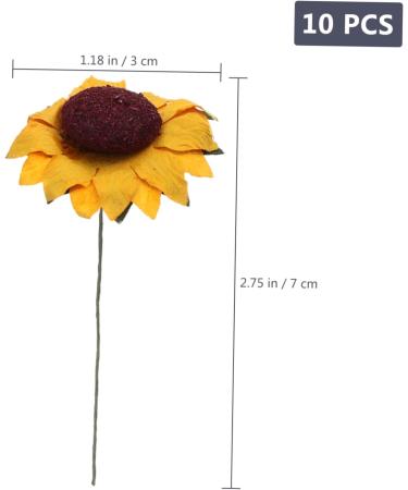 ABOOFAN 1 Set Sunflower Paper Flower Boxes Decor Artificial Flowers Paper Flower Ornament Manual - Buy Online on GoSupps.com