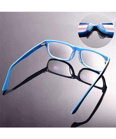 TopHomer 20 Pairs Adhesive Eyeglasses Nose Pads 2 Sizes Eyeglasses Nose Pads Replacements Nose Pad for Glasses Bridge DShape NonSlip Nose Pads for Glasses Sunglasses ClearBlack - Buy Online on GoSupps.com