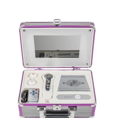 Skin Diagnostic Hair Analyzer, 9 Inch Skin Follicle Detector with LCD Display Screen and 50X/200X Lens, Skin Diagnostic Scanner System, for Home