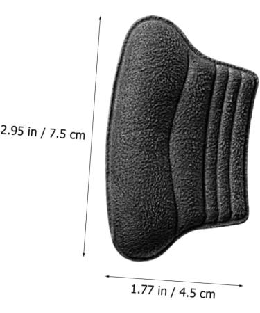 Mobestech 8 Pairs Heel Stickers - Comfortable Half Size Pads & Cushions for Women | Portable Insoles for Outdoor & Sport Shoes - Buy Online on GoSupps.com