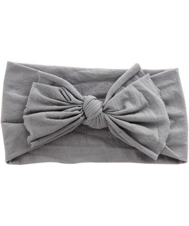 DRESHOW Baby Girl Nylon Headbands with Bows - 5pcs Set | Infant Toddler Hair Accessories - Buy Online on GoSupps.com