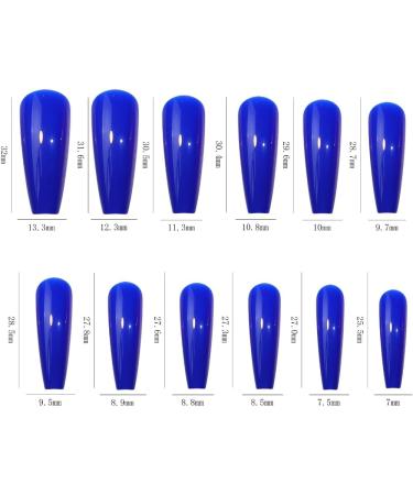 24 Color Square Press on Nails Colored False Nails Straight Full Cover Acrylic Tip Manicure DIY Artificial Fingernails - Buy Online on GoSupps.com