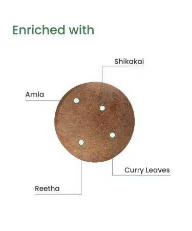 Shikakai Shampoo Bar for Hairfall - Natural Ingredients Sulphate & Paraben Free 80 gm in Tin | For Men & Women - Buy Online on GoSupps.com