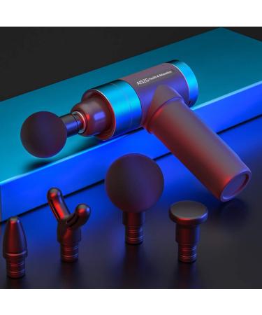 Professional Electrical Massage Device | Deep Fascia Massage Gun | High Frequency Vibration | Muscle Relaxation Fitness Equipment with 4 Massage Heads - Buy Online on GoSupps.com