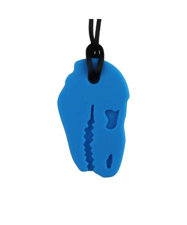 Luoji Beißring chewing necklace silicone teeth trailer colorful chewing toys for training development calming children Chew toys babies sensory oral engine chewing chain for boys and girls